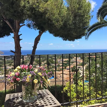 펜션 Moraira Sea View 테울라다