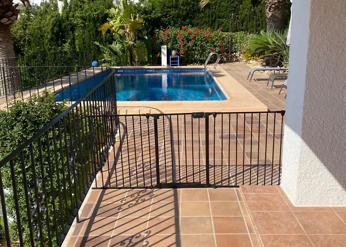 펜션 Moraira Sea View 테울라다