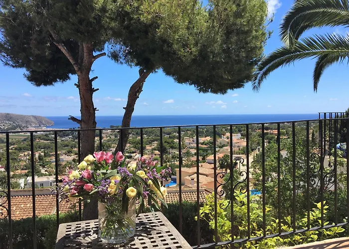 펜션 Moraira Sea View 테울라다