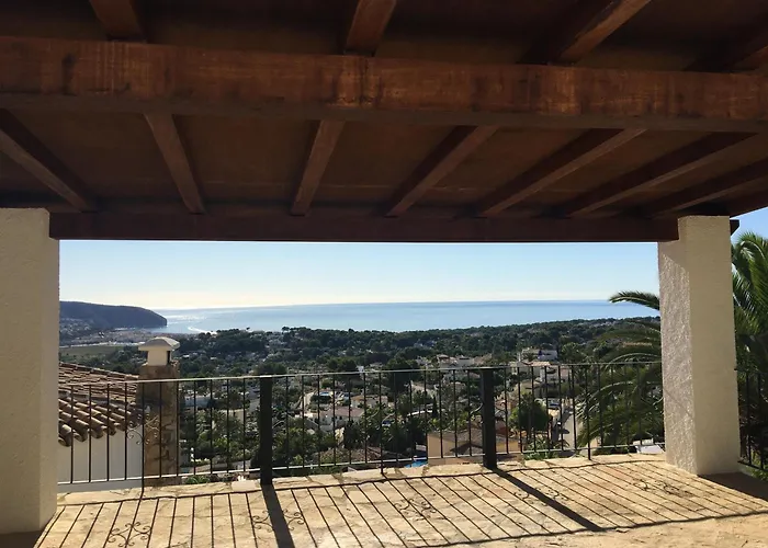 펜션 Moraira Sea View 테울라다